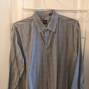 Hugo Boss button up dress shirt XL slim fit